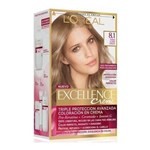 L'oreal Excellence Kit 8.1 Rubio Claro Ceniza #1