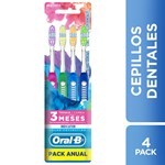 Oral B Cepillo Dental Indicator Clasico 35S (4 Unidades) #1