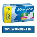 Siempre Libre Toallitas Femeninas Normal Con Alas #1