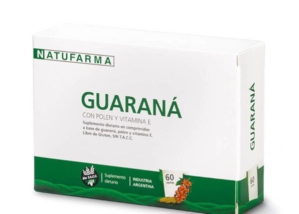 Guaraná Con Vitamina E Probiotico X 60 Comprimidos #1