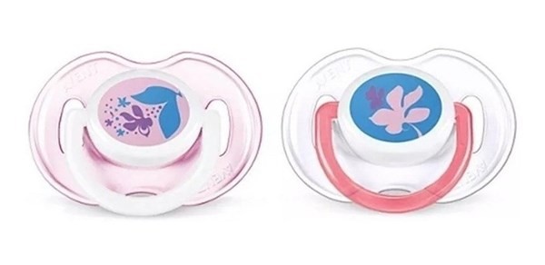 Chupete Classic Decorado 0-6 Meses Avent X 2 Unidades Nena #1 Chupete Classic Decorado 0-6 Meses Avent X 2 Unidades Nena #1