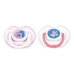 Chupete Classic Decorado 0-6 Meses Avent X 2 Unidades Nena #1 Chupete Classic Decorado 0-6 Meses Avent X 2 Unidades Nena #1