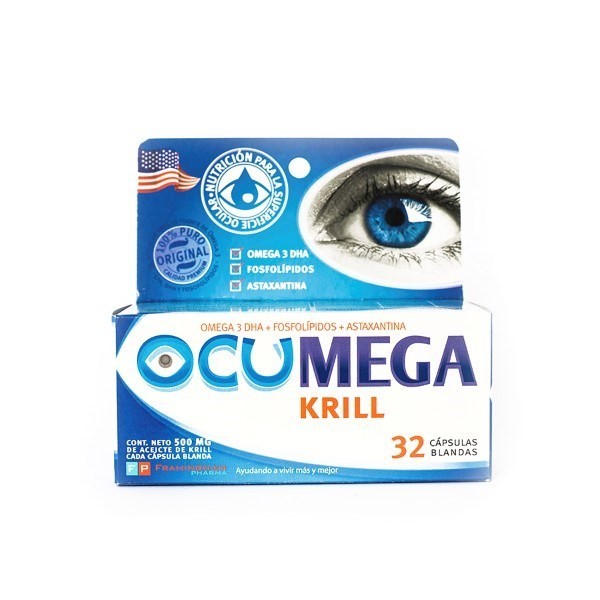 Ocumega Krill X 32 Capsulas Blandas #1