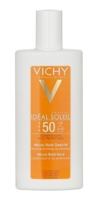 Vichy Protector Solar Idéal Soleil Fluido Fps50 X 50 Ml