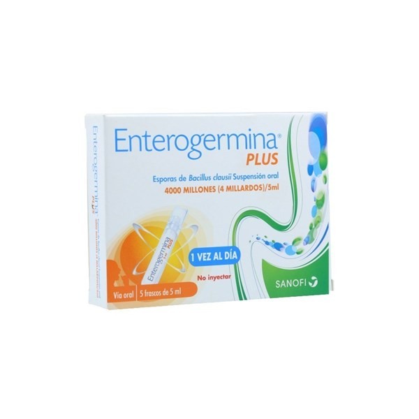 Enterogermina Plus X 5 Ampollas Bebibles #1