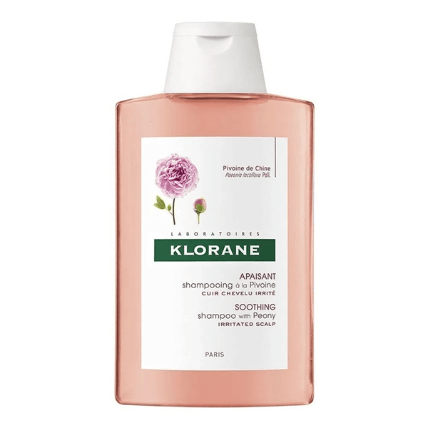 Klorane Shampoo Calmante Peonia Para Cuero Cabelludo Sensible 200 ml