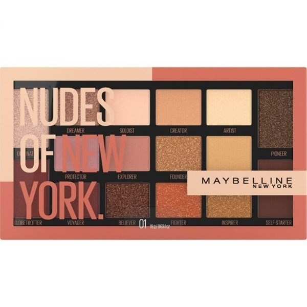 Paleta de Sombras Maybelline Nudes Of New York #1