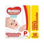 Pañales Huggies Classic Triple Proteccion P X 12 Unidades #1