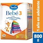 Leche De Fórmula En Polvo Mead Johnson Sancor Bebe 3 X 800 Grs #1