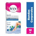 Veet Banda Depilatorias Corporales Para Piel Sensible (12 Unidades) #1