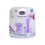 Chicco Clips Con Cadena Rosa #1