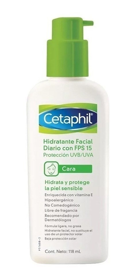 Cetaphil Hidratante Facial Diario Fps 15 118ml #1