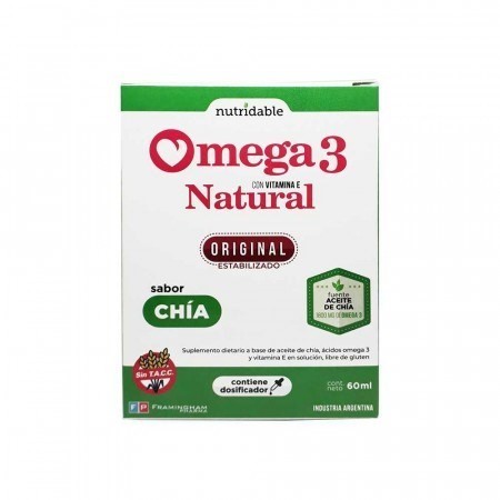 Omega 3 Natural Sabor Chía Gotas X 60 Ml #1