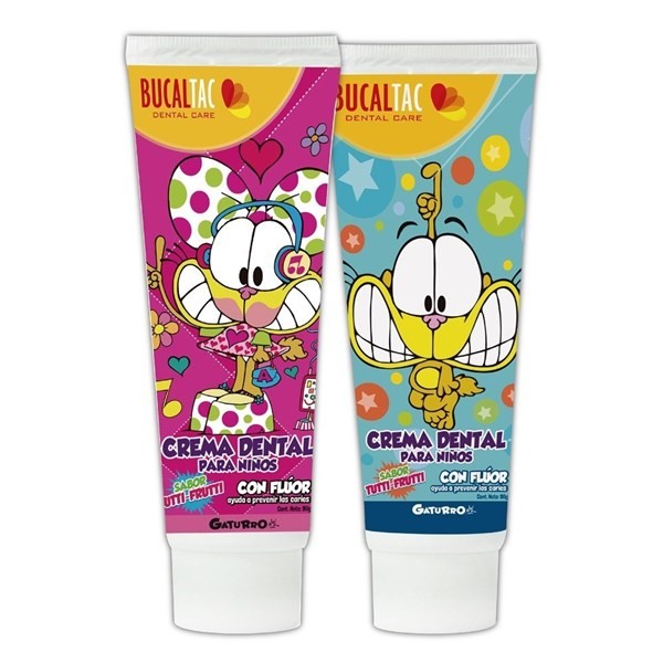 Pasta Dental Niños Bucal Tac Gaturro #1
