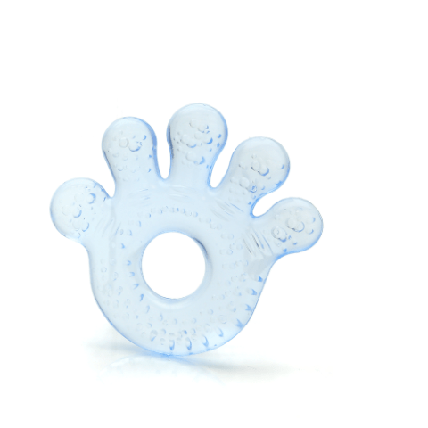 Mordillo Manito Para Bebé + 3 Meses Baby Innovation | Color Celeste/rosa