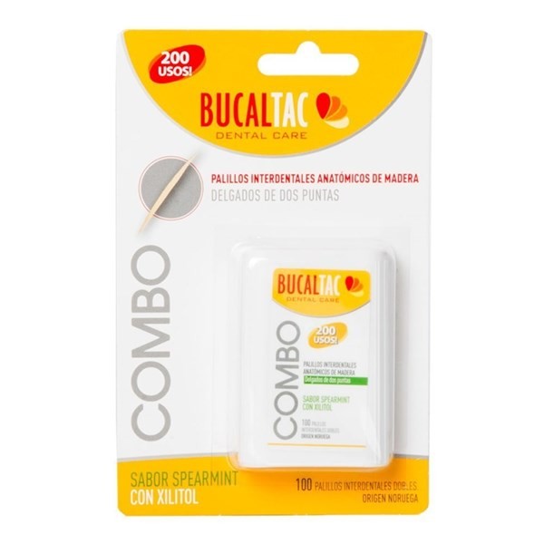 Bucal Tac Palillos Interdentales Dos Puntas (100 Unidades) #1