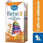 Leche De Fórmula Líquida Mead Johnson Sancor Bebe 3 X 1 Litro #1