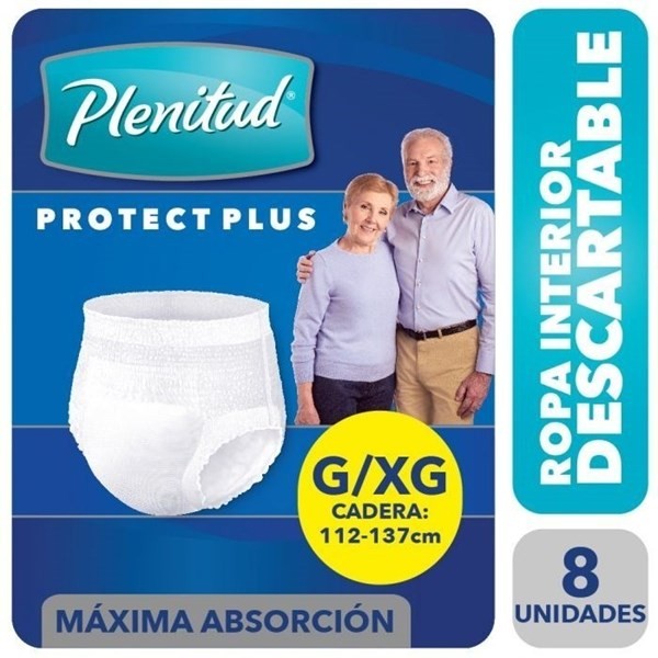 Plenitud Active Plus Talle G/xg X 8 Pañales