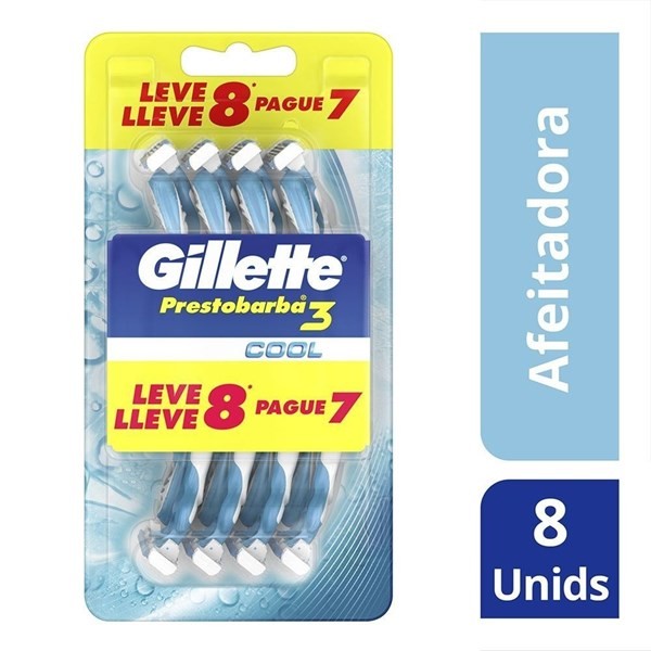 Gillette Maquina de Afeitar Cooling (8 Unidades) #1