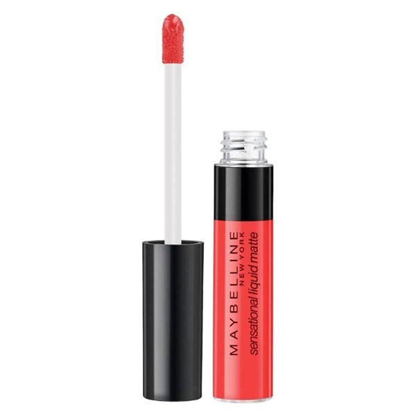 Maybelline Labial Liquido Color Sensational Matte Orange Red #1