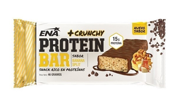 Ena Protein Bar Banana Split + Crunchy #1 Ena Protein Bar Banana Split + Crunchy #1