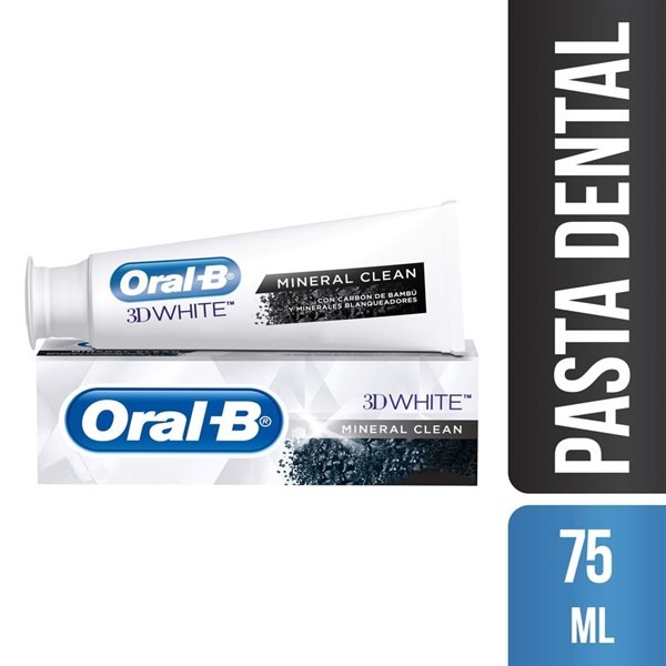 Oral B Crema Dental 3D White Mineral Clean 75 ml #1