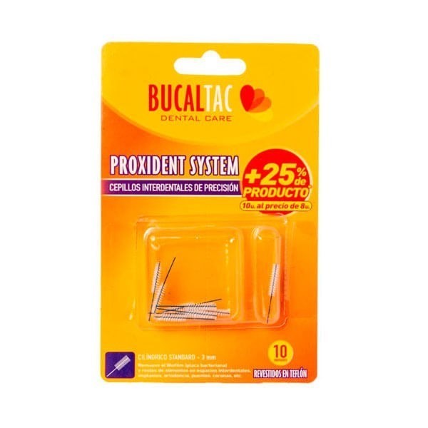 Bucal Tac Cepillo Interdental Cilíndrico Standard 3 Mm (10 Unidades) #1