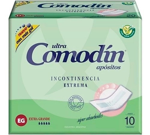 Comodin Incontinecia Extra Talle Xg X 10 Apositos #1
