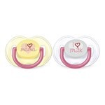 Chupete Classic Love Mama 0-6 Meses Avent X 2 Unidades Nena #1