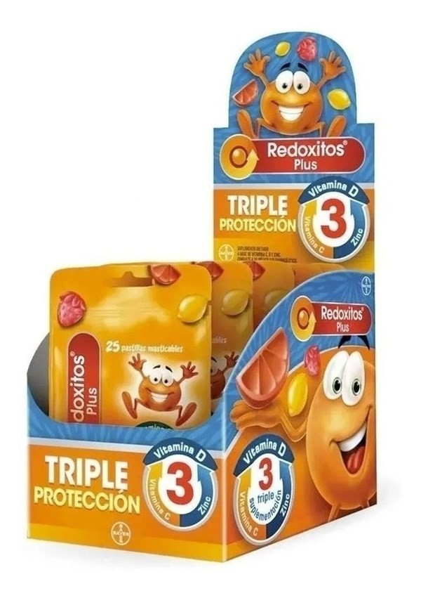 Redoxitos Plus Triple Proteccion Vitaminas Masticables X 150