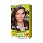 Garnier Nutrisse Kit de Coloracion 51 Castaño Cenizo #1