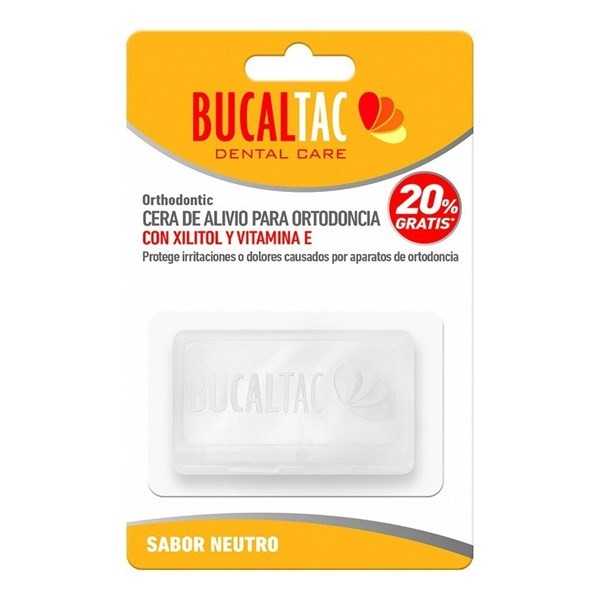 Cera De Alivio Para Ortodoncia Bucal Tac Sin Sabor
