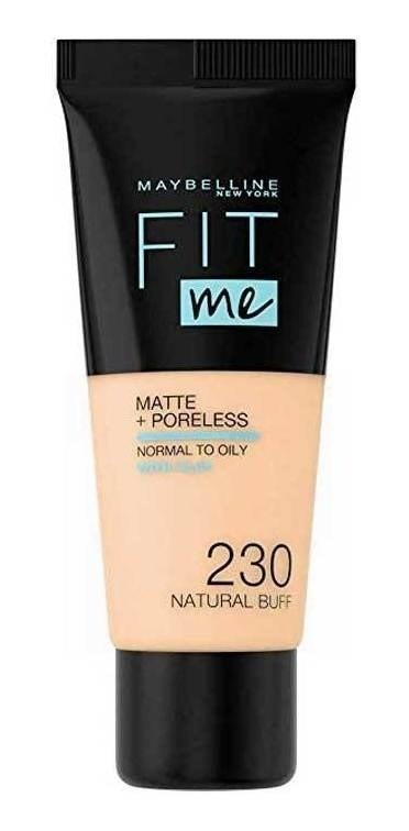 Base Fit Me Matte Nuit 230 Natural Buff #1 Base Fit Me Matte Nuit 230 Natural Buff #1