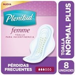 Plenitud Femme Larga Con Alas X 8 Toallas #1