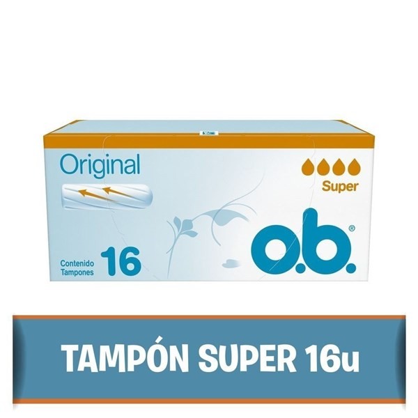 O.B Tampones Originales Super x16 #1