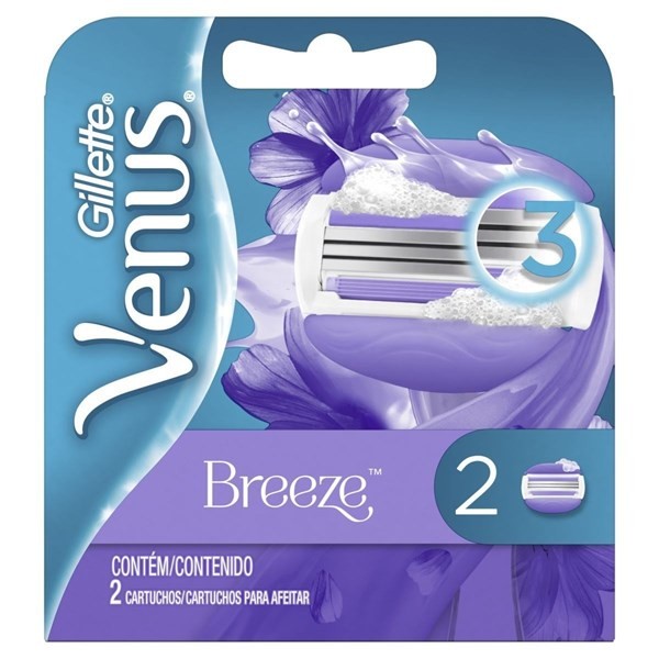 Cartuchos Para Afeitar Gillette Venus Breeze x 2 un #1