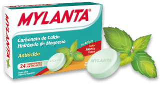 Mylanta Sabor Menta Fresca X 24 Comprimidos Masticables #1
