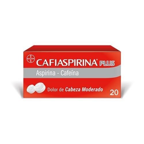 Bayer Cafiaspirina Plus X 20 Comprimidos #1