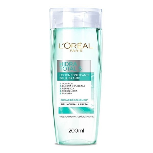 Locion Equilibrante Loreal Hidra Total 5  Piel Normal A Mixta X 200 Ml #1