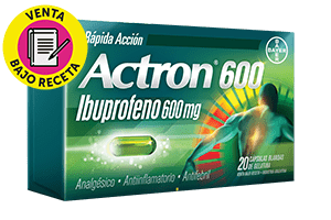 Actron Ibuprofeno 600 Mg X 20 Capsulas Blandas #1