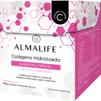Almalife Colageno Hidrolizado + V Blend Sabor Multifruta X 15 Sobres #1