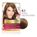L'oreal Excellence Kit 6.1 Rubio Oscuro Ceniza #1