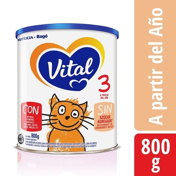 Leche Infantil Polvo Vital 3 12+ Meses x 800 g #1