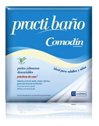 Paños Jabonosos Comodin Practi Baño X 10 Unidades