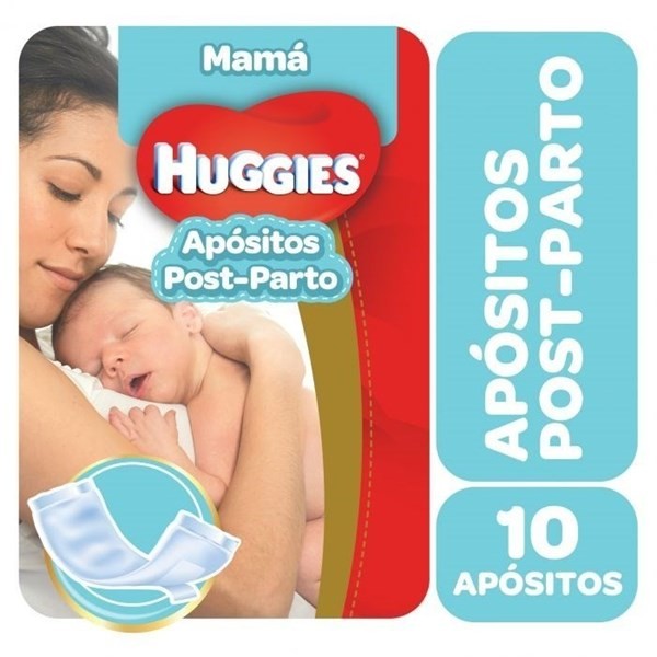 Huggies Apositos Post Parto (10 Unidades)