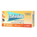 Tafirolito Paracetamol Para Niños 160 Mg X 20 Comprimidos Masticables #1