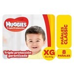 Pañales Huggies Classic Triple Proteccion Xg X 8 Unidades #1 Pañales Huggies Classic Triple Proteccion Xg X 8 Unidades #1