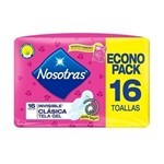 Nosotras Toallitas Higiénicas Clásica Tela X 16 Uni #1