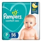 Pañal Pampers Confort Sec P x 56u #1