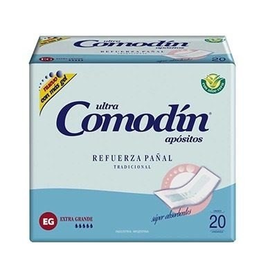 Apósitos Comodín Refuerza Pañal Talle Xg X 20 Unidades